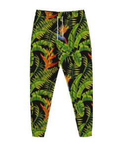 Tropical Summer Pattern Print Jogger Pants