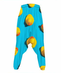 Yellow Rubber Ducks Print Hammer Pants