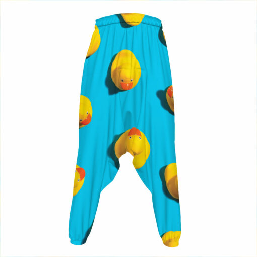 Yellow Rubber Ducks Print Hammer Pants