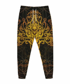 Yggdrasil Tree Of Life Print Jogger Pants