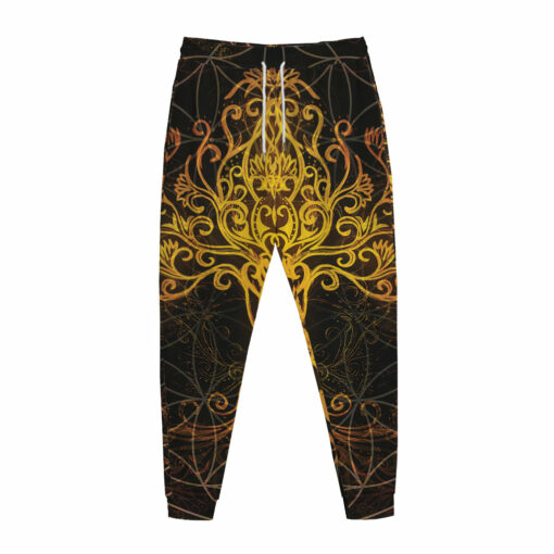 Yggdrasil Tree Of Life Print Jogger Pants