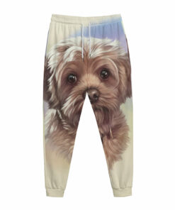Yorkshire Terrier Portrait Print Jogger Pants