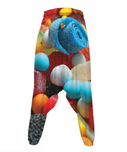 Yummy Gummy Print Hammer Pants