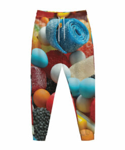 Yummy Gummy Print Jogger Pants