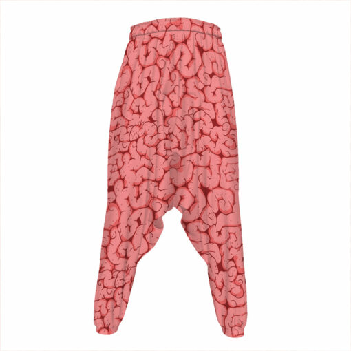 Zombie Brain Print Hammer Pants