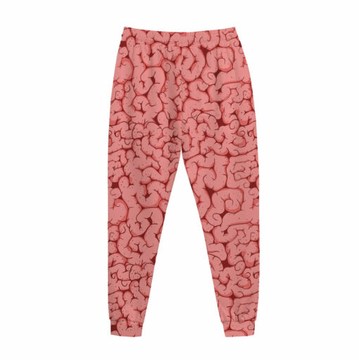 Zombie Brain Print Jogger Pants
