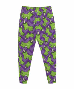 Zombie Foot Pattern Print Jogger Pants