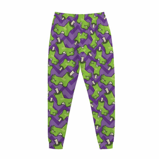 Zombie Foot Pattern Print Jogger Pants