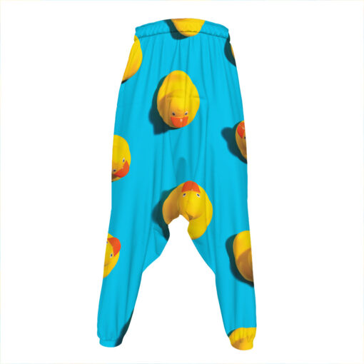 Yellow Rubber Ducks Print Hammer Pants