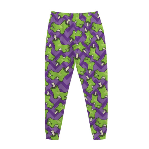 Zombie Foot Pattern Print Jogger Pants